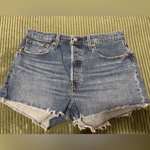 Levi's Classic Blue Jean Shorts